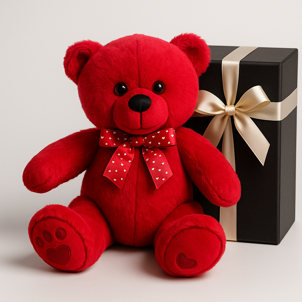 Teddy Bear Gift - Red