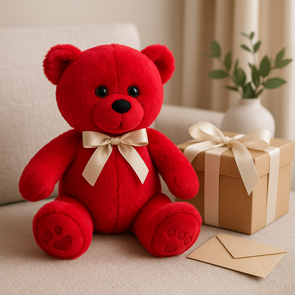 Teddy Bear Gift - Red