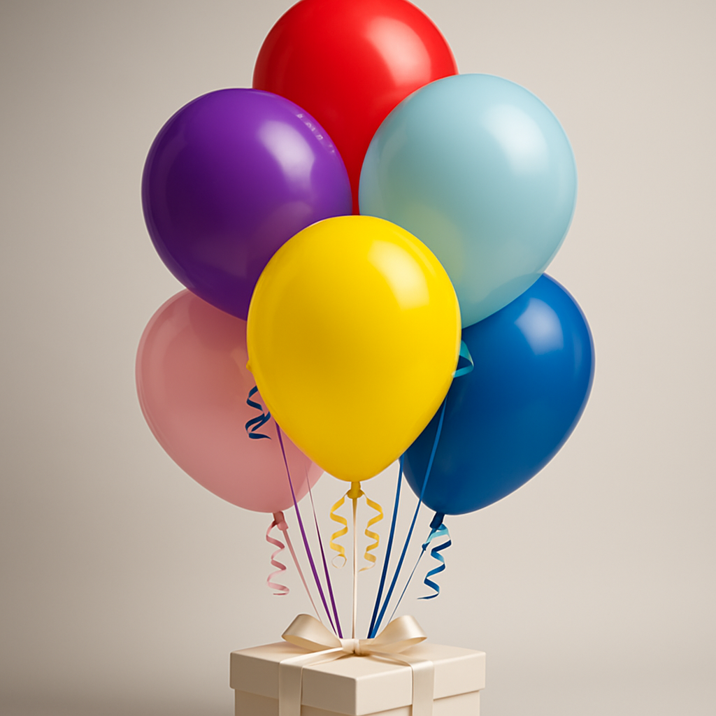 Assorted Colours Balloons - 15pcs.