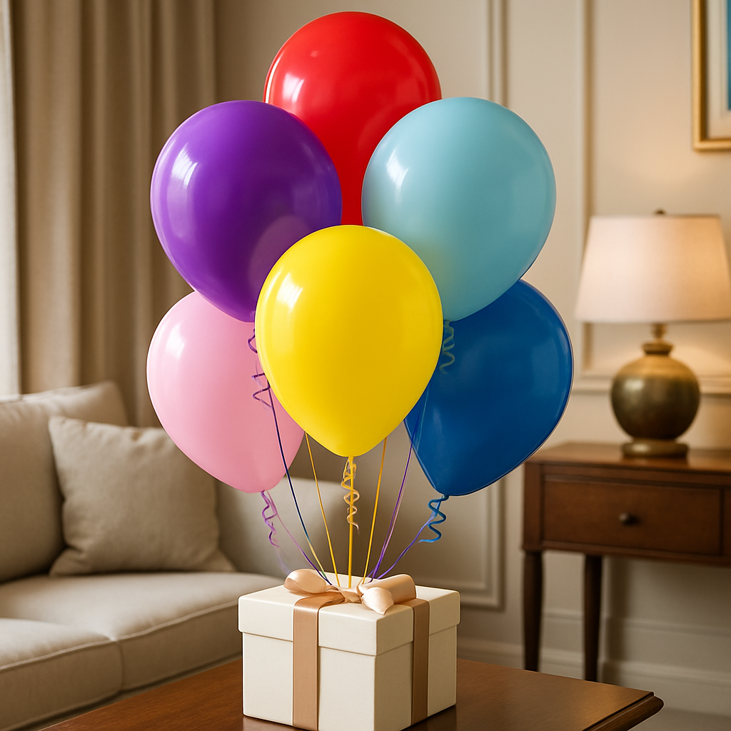 Assorted Colours Balloons - 15pcs.