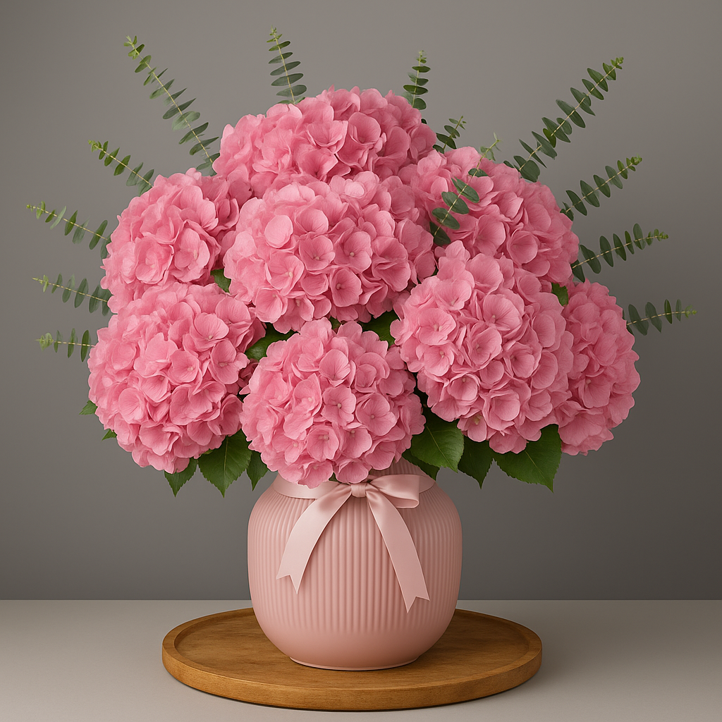 Designer's Collection #2 - Pink Hydrangea #Size_Grand