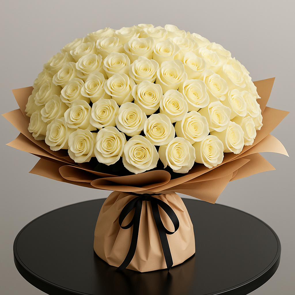 Tynemouth – Birthday Roses Hand-Tied Bouquet #Size_Classic