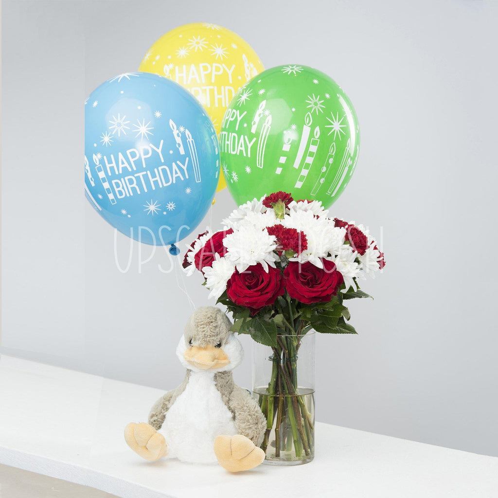 Always Yours Birthday Combo - Upscale and Posh - Same Day Flower Delivery Dubai