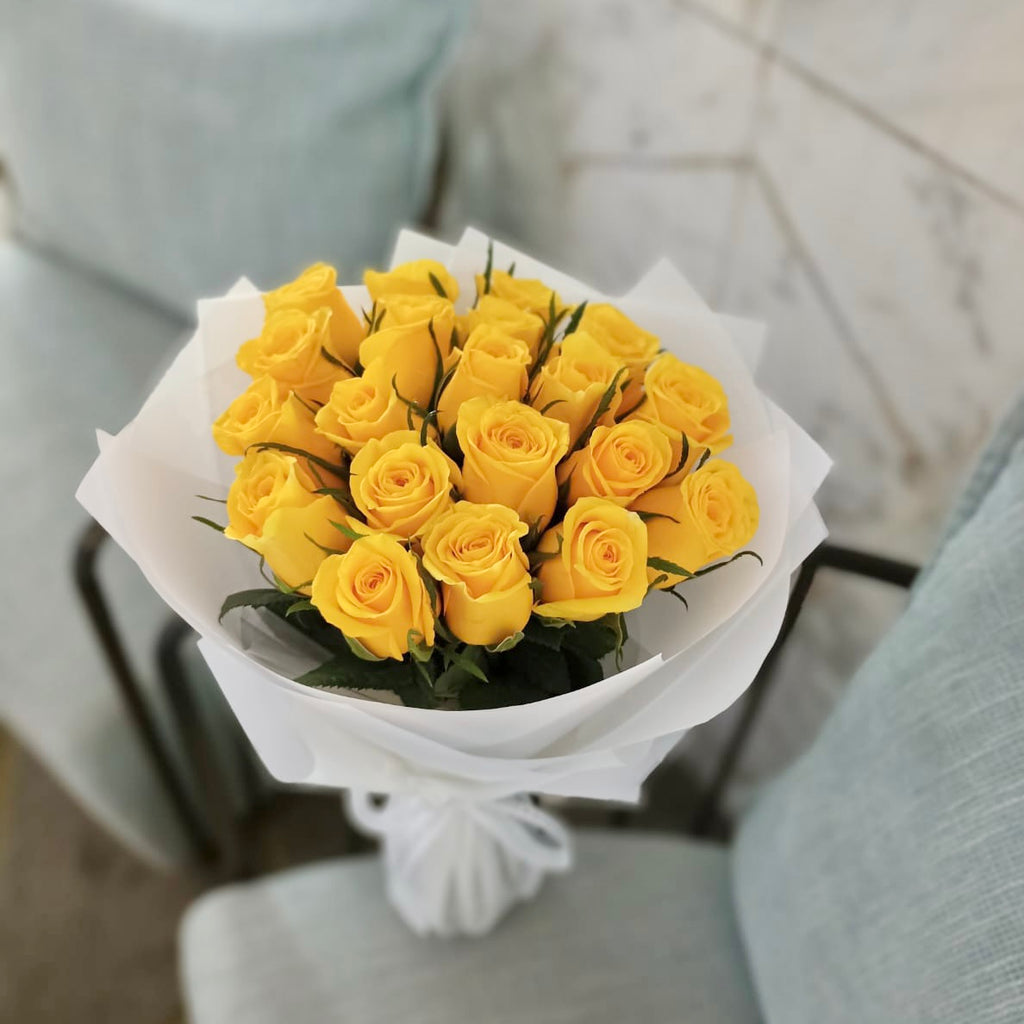 Luxury Yellow Roses