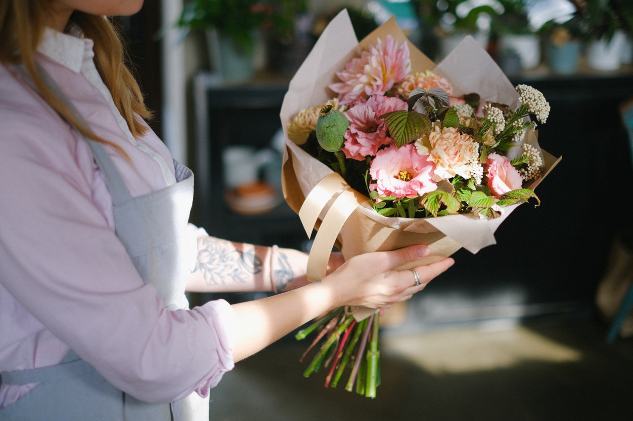 lovely bouquet of flowers