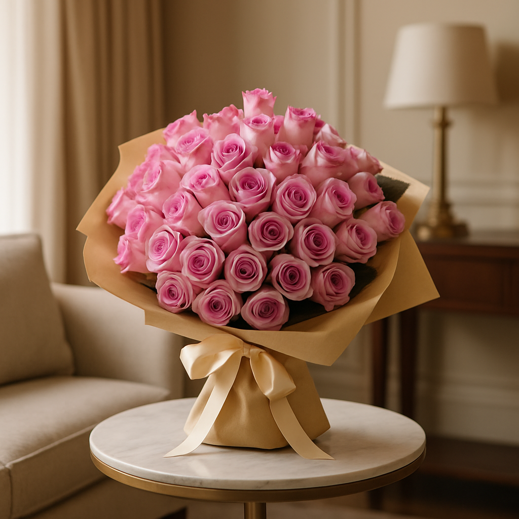 50 Reasons – Birthday Roses Bouquet