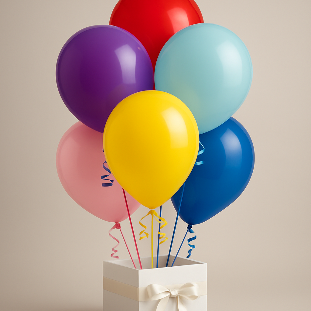 Assorted Colours Balloons - 30pcs.