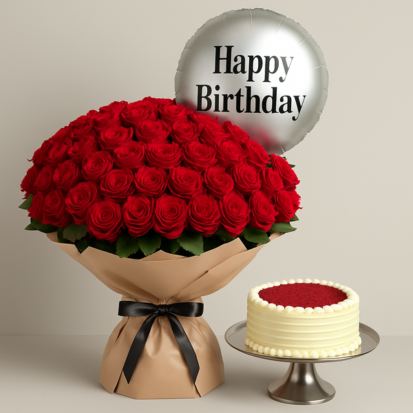 Because You're Mine – Romantic Roses Gift Set