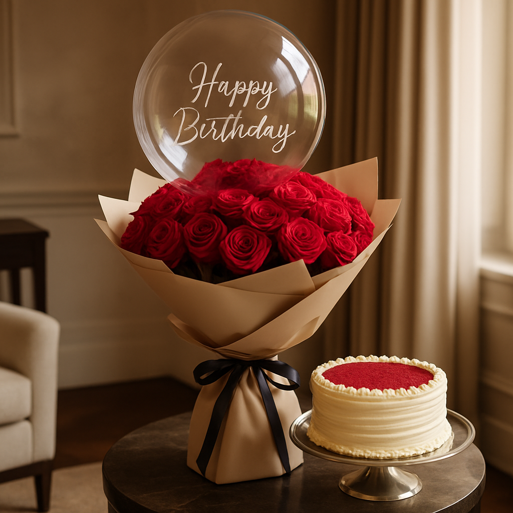 Because You're Mine – Romantic Roses Gift Set