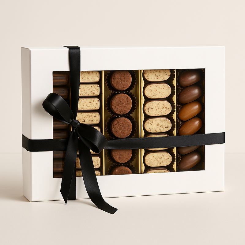 Chocolala Sample Box Chocolate box, 25 Chocolala Chocolates | Online chocolate delivery ...