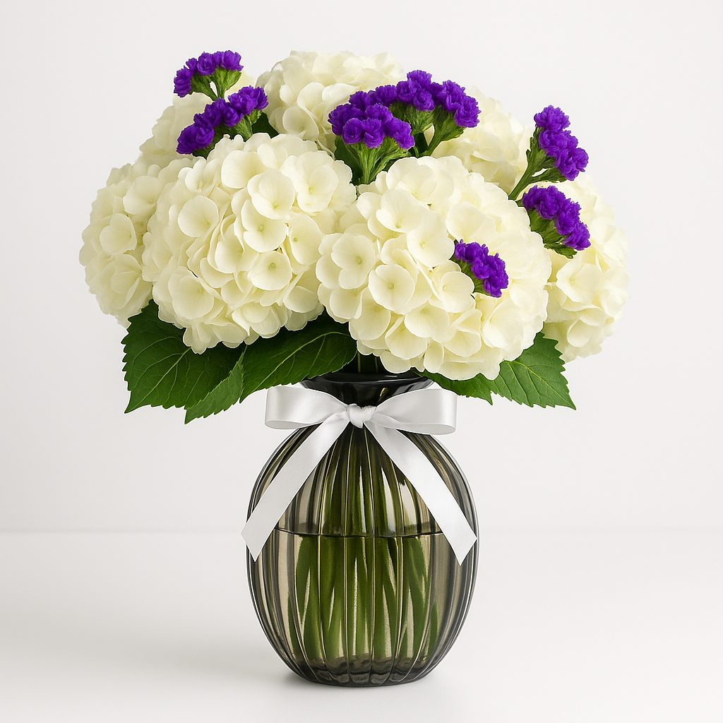 Designer's Collection #6 - White Hydrangea