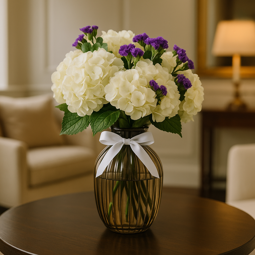 Designer's Collection #6 - White Hydrangea