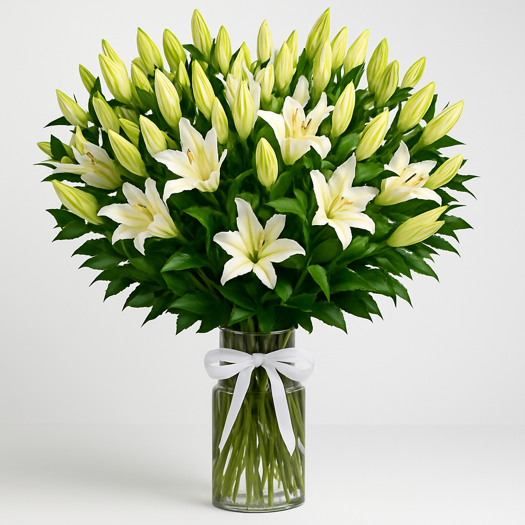 Designer's Collection #9 - Natural Lilies #Size_Grand