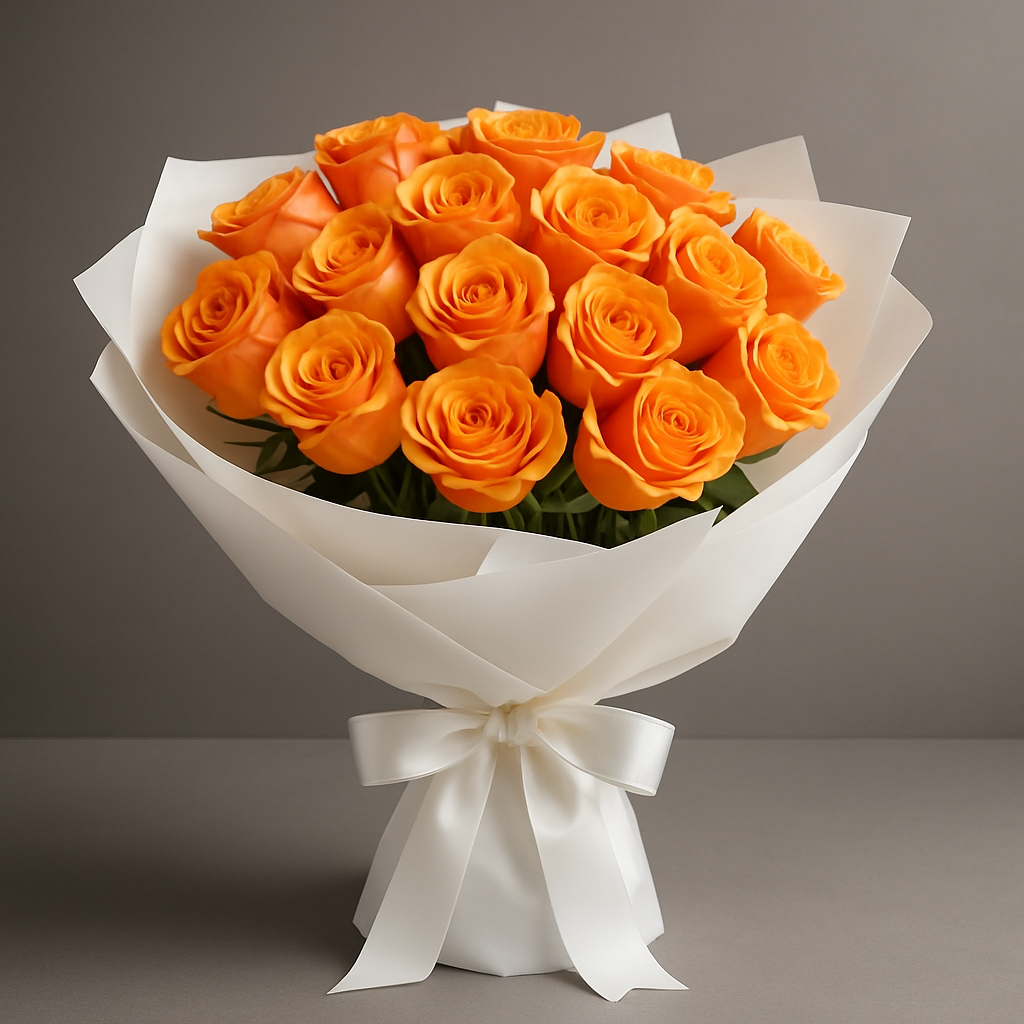 Luxury Coral Peach Roses
