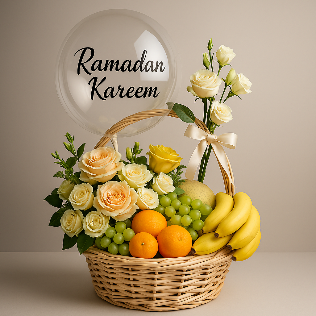 Ramadan Fruit Hampers – Signature Fresh Seasonal Flowers Gift Set