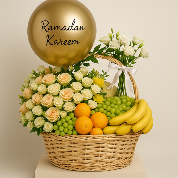 Ramadan Fruit Hampers – Signature Fresh Seasonal Flowers Gift Set
