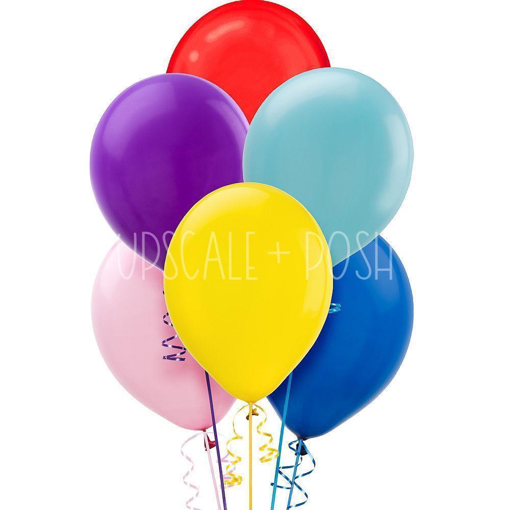 Assorted Colours Balloons - 30pcs. - Upscale and Posh - Same Day Flower Delivery Dubai