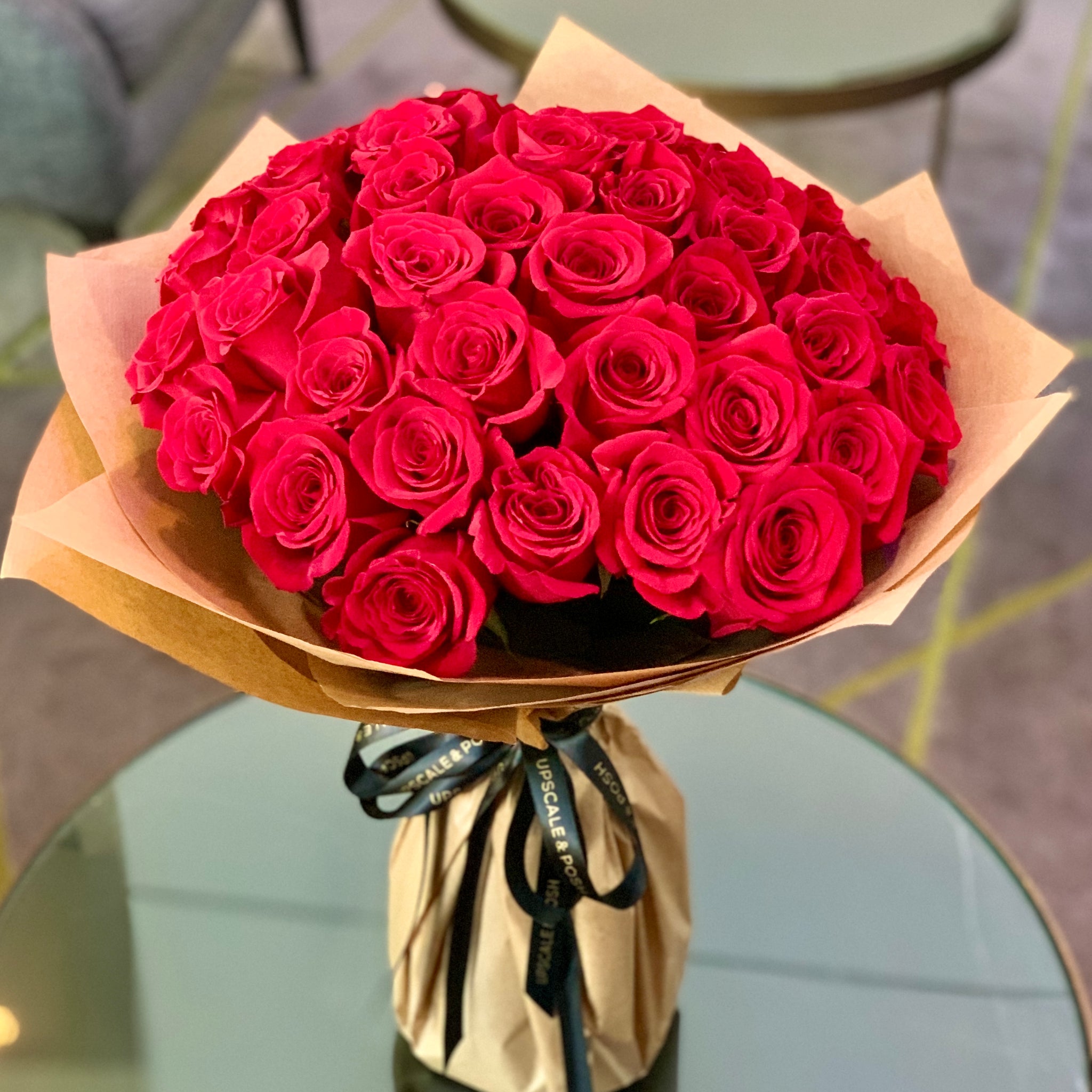 Luxury Red Roses | Bouquets of flowers | Free flower delivery – Upscale ...