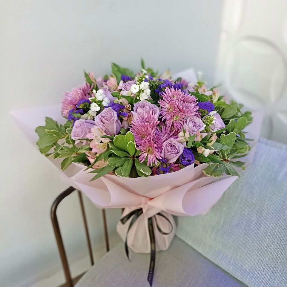 Lilac and Pink Bouquet