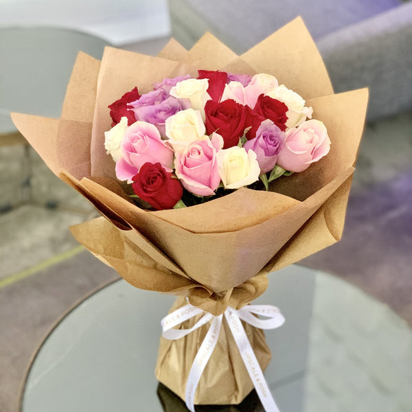 Luxury Mixed Roses - Upscale and Posh - Same Day Flower Delivery Dubai