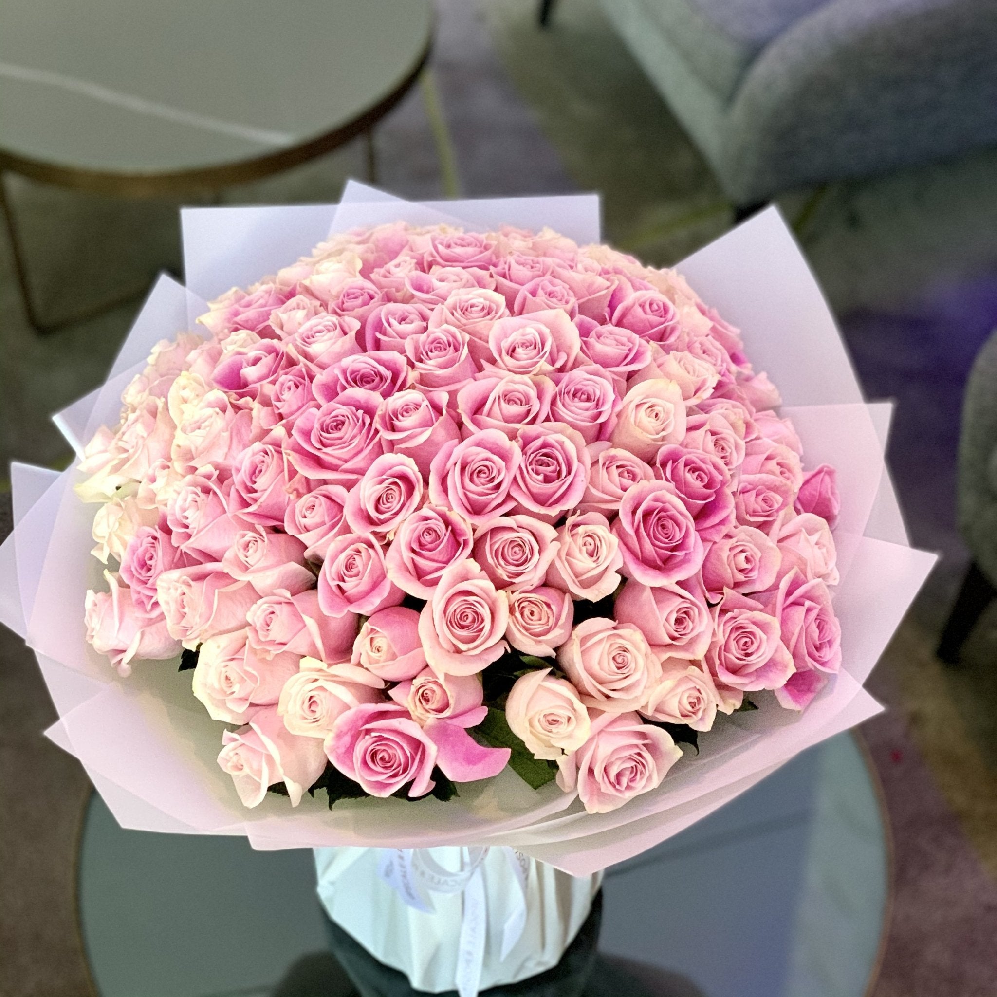 Luxury Pink Roses | Bouquets | Free flower delivery – Upscale and Posh