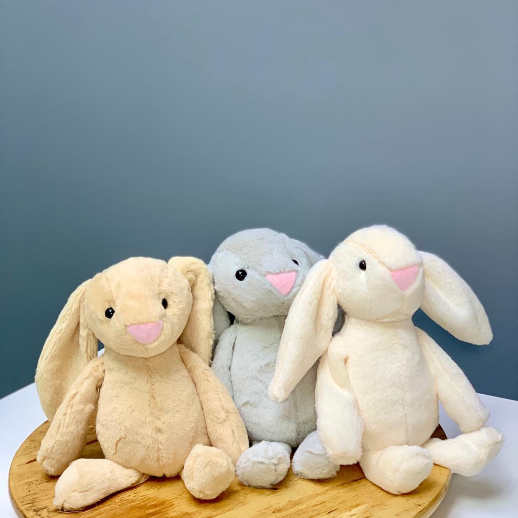 Soft Toy Add On - Small Bunny - Upscale and Posh - Same Day Flower Delivery Dubai